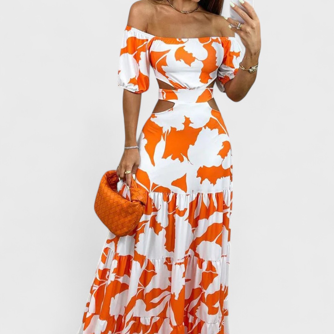 Stella | Sleek Long Fitted Dress