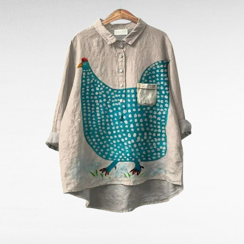 Laluna® Madinga Retro-Inspired Top