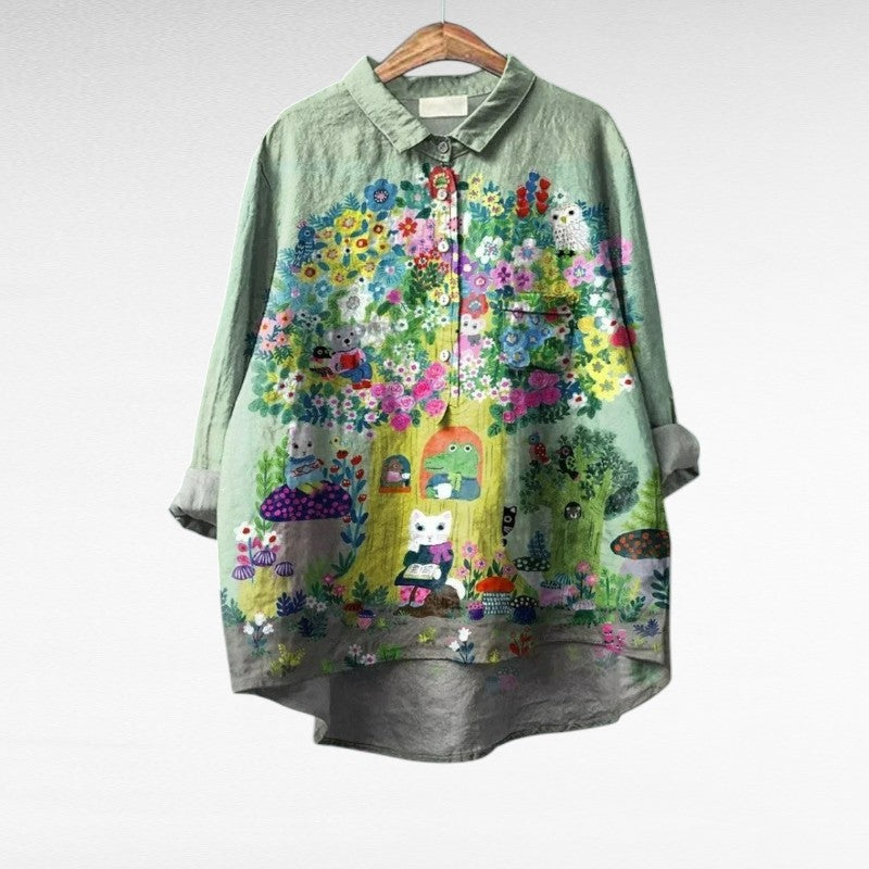 Laluna® Madinga Retro-Inspired Top