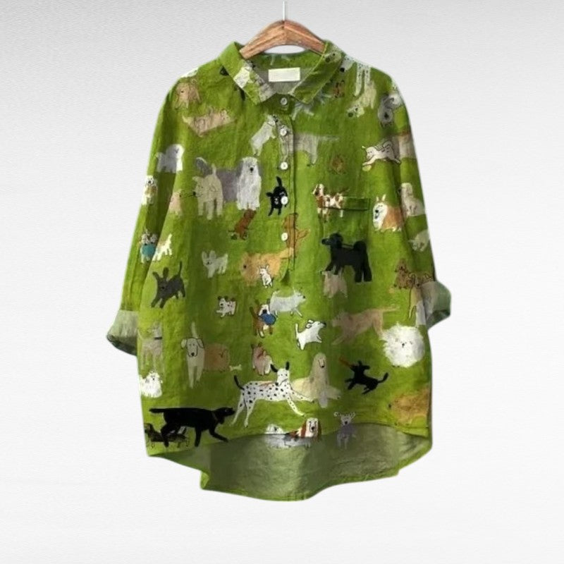 Laluna® Madinga Retro-Inspired Top