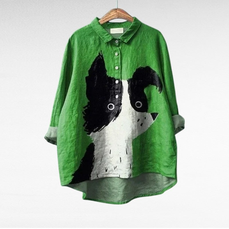Laluna® | Madinga Retro-Inspired Blouse