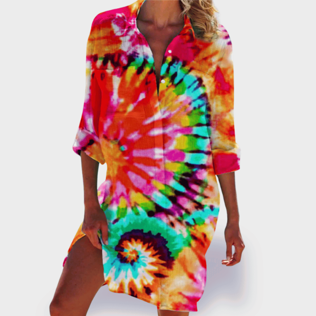 Brigitte | Vibrant and Breezy Summer Dress