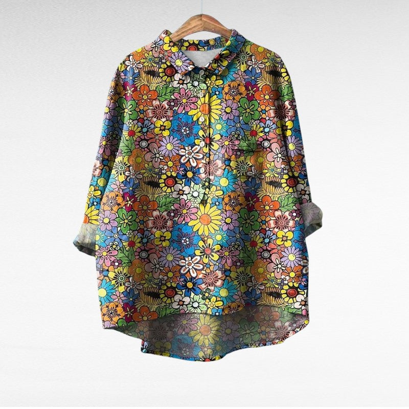 Laluna® | Timeless Floral Blouse