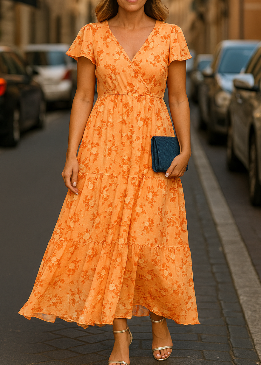 Floral Elegance Dress