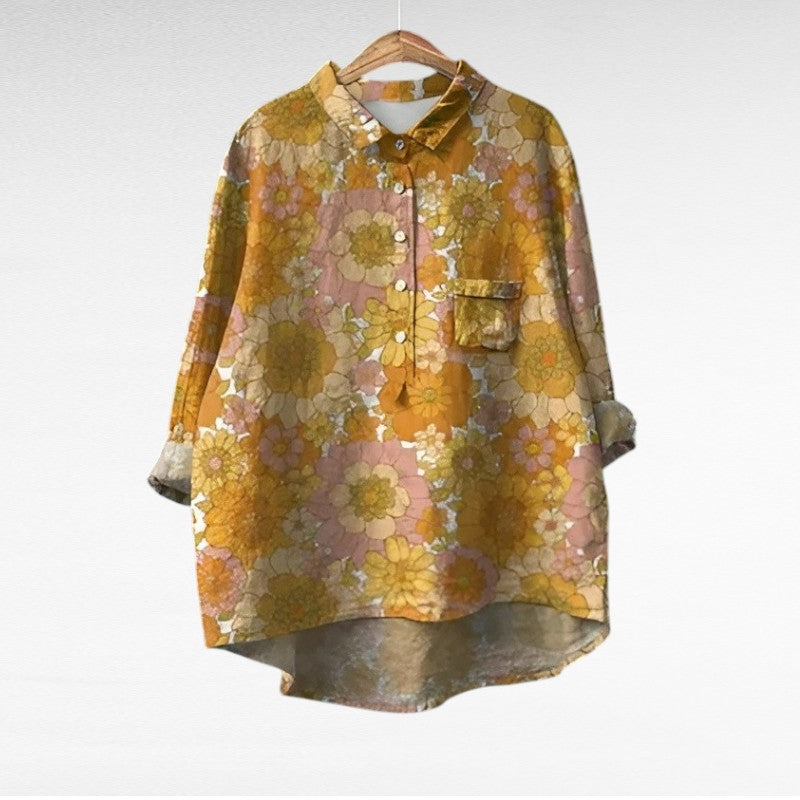 Laluna® | Timeless Floral Blouse