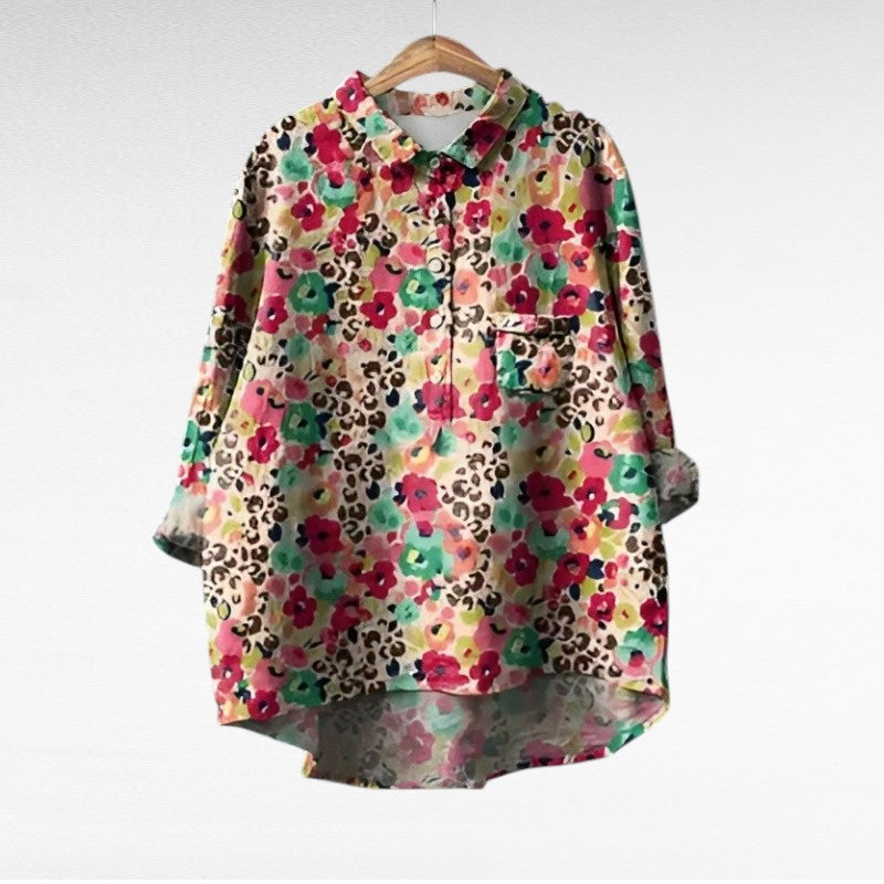 Laluna® | Timeless Floral Blouse