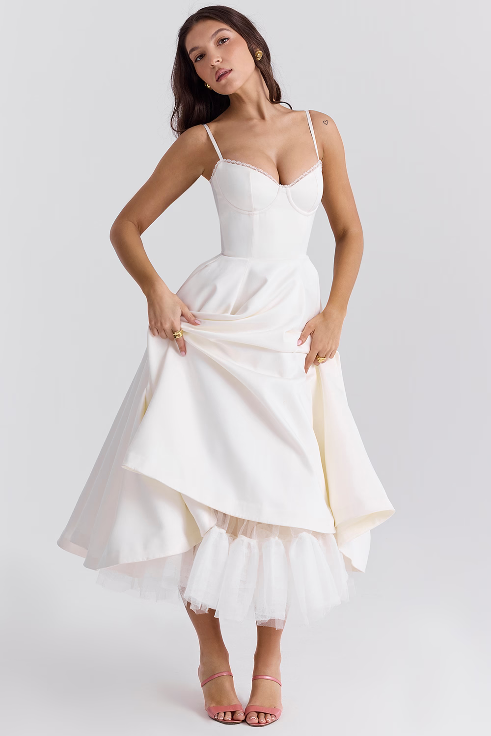 Lina | Elegant Mademoiselle Dress