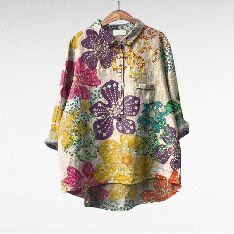 Laluna® | Timeless Floral Blouse