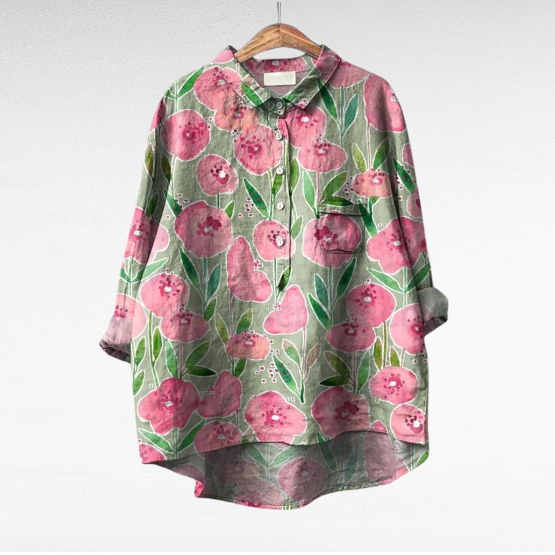 Laluna® | Timeless Floral Blouse