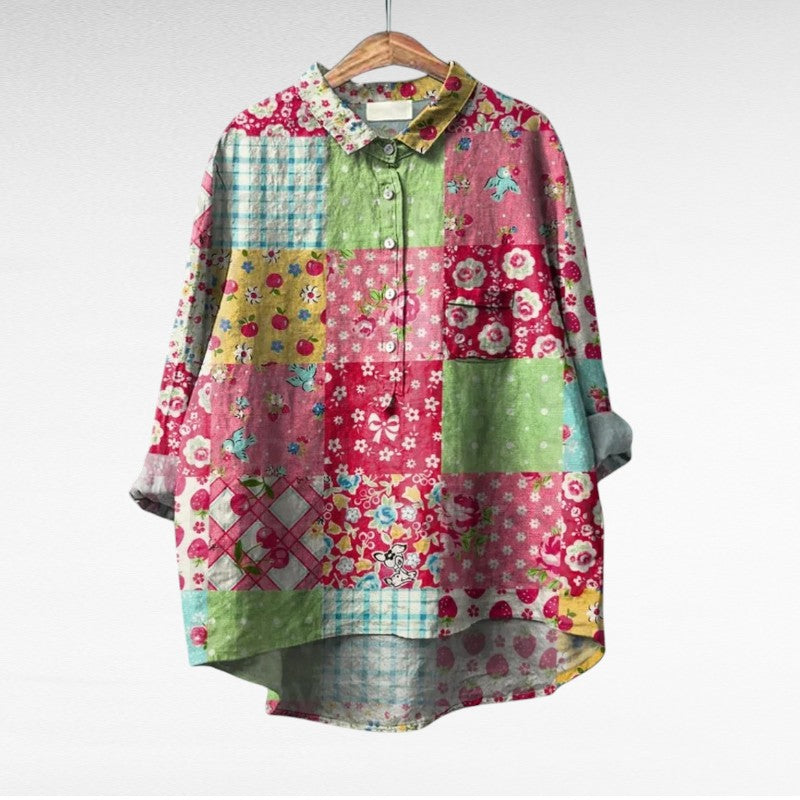 Laluna® | Timeless Floral Blouse
