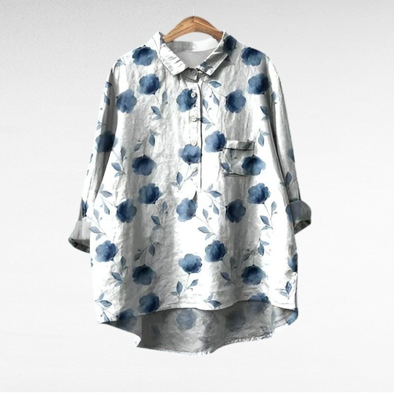 Laluna® | Timeless Floral Blouse