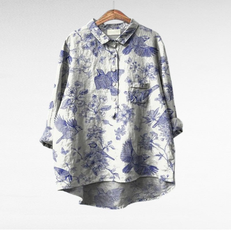 Laluna® | Timeless Floral Blouse