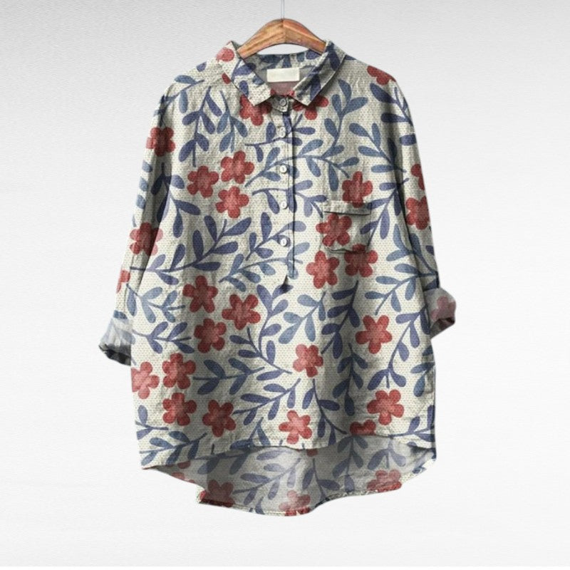 Laluna® | Timeless Floral Blouse