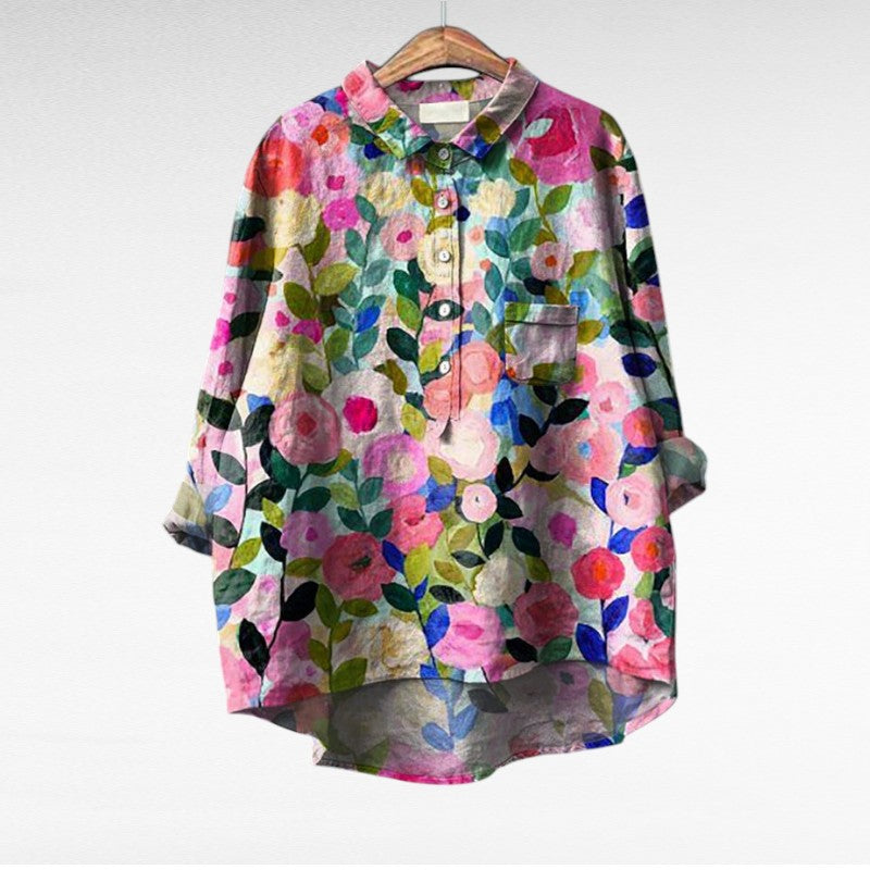 Laluna® | Timeless Floral Blouse