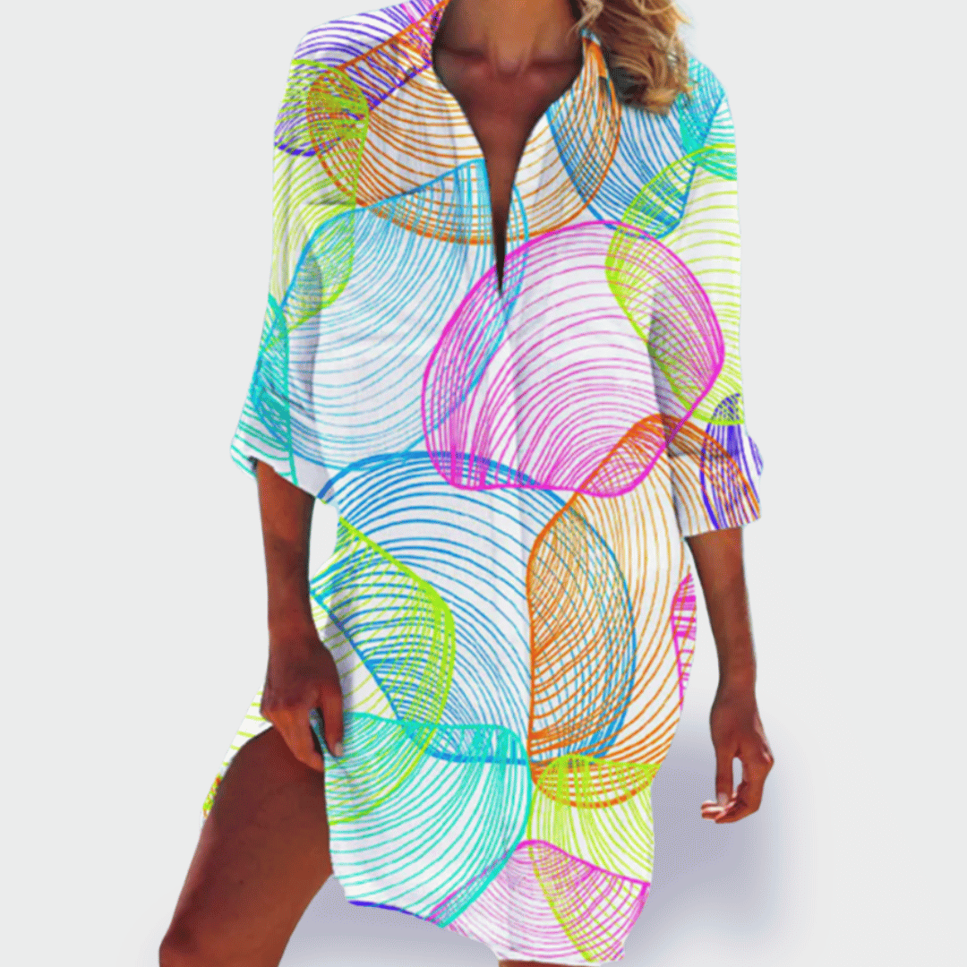 Brigitte | Vibrant and Breezy Summer Dress