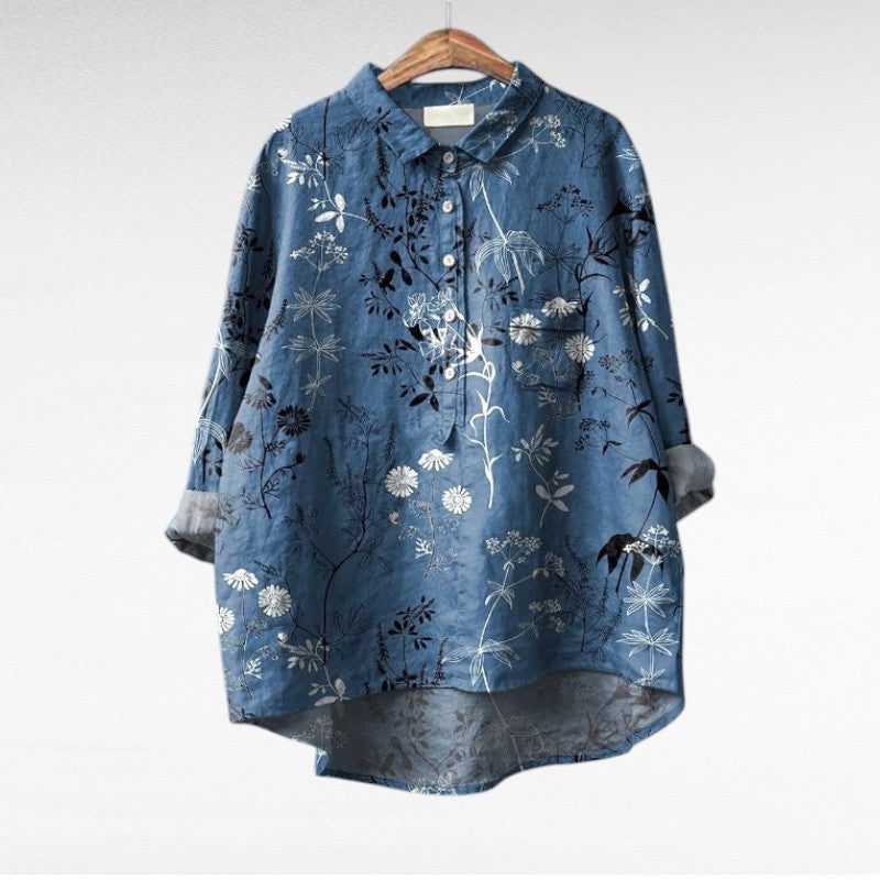 Laluna® | Timeless Floral Blouse