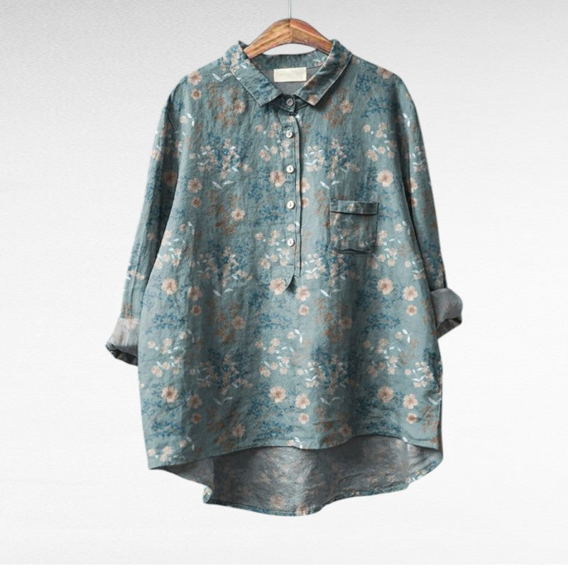 Laluna® | Timeless Floral Blouse