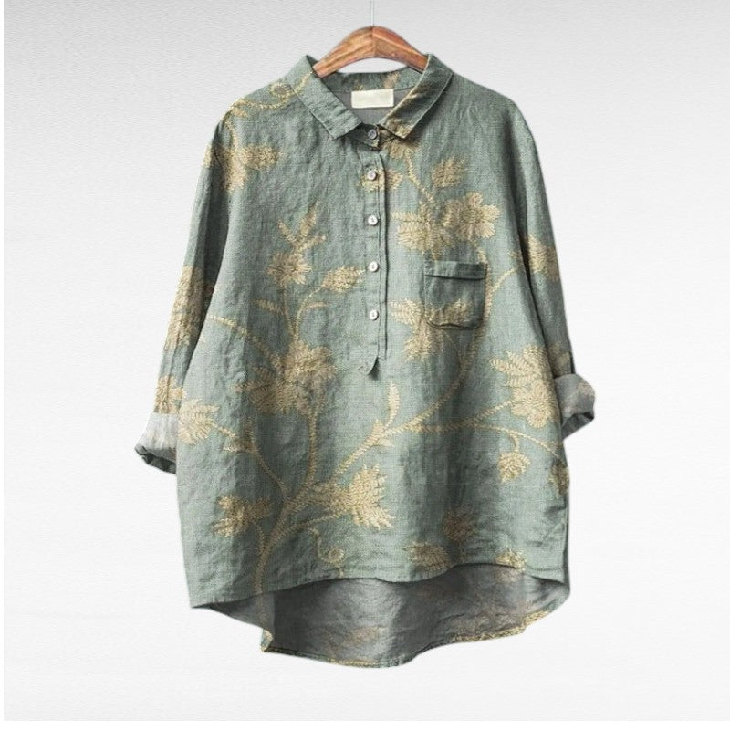 Laluna® | Timeless Floral Blouse