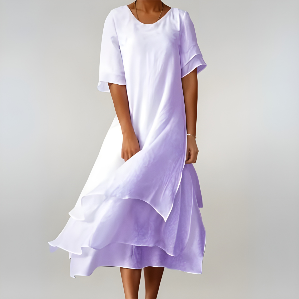 Agnès | Effortlessly Chic Lightweight Cotton Maxi Dress