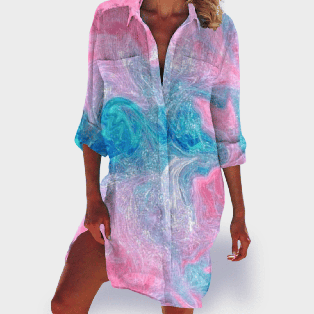 Brigitte | Vibrant and Breezy Summer Dress