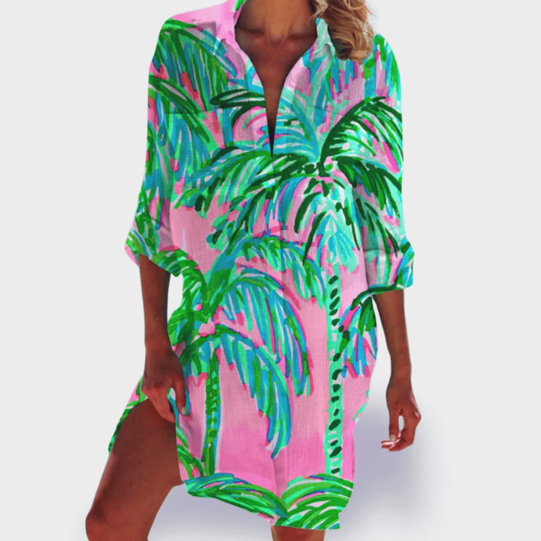 Brigitte | Vibrant and Breezy Summer Dress