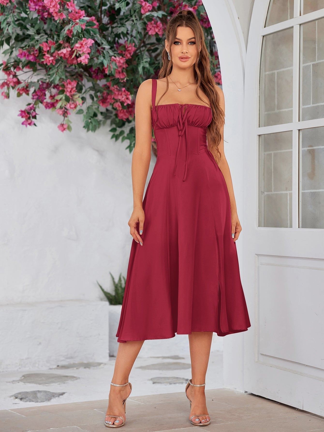 Nina | Classic Milkmaid Dress