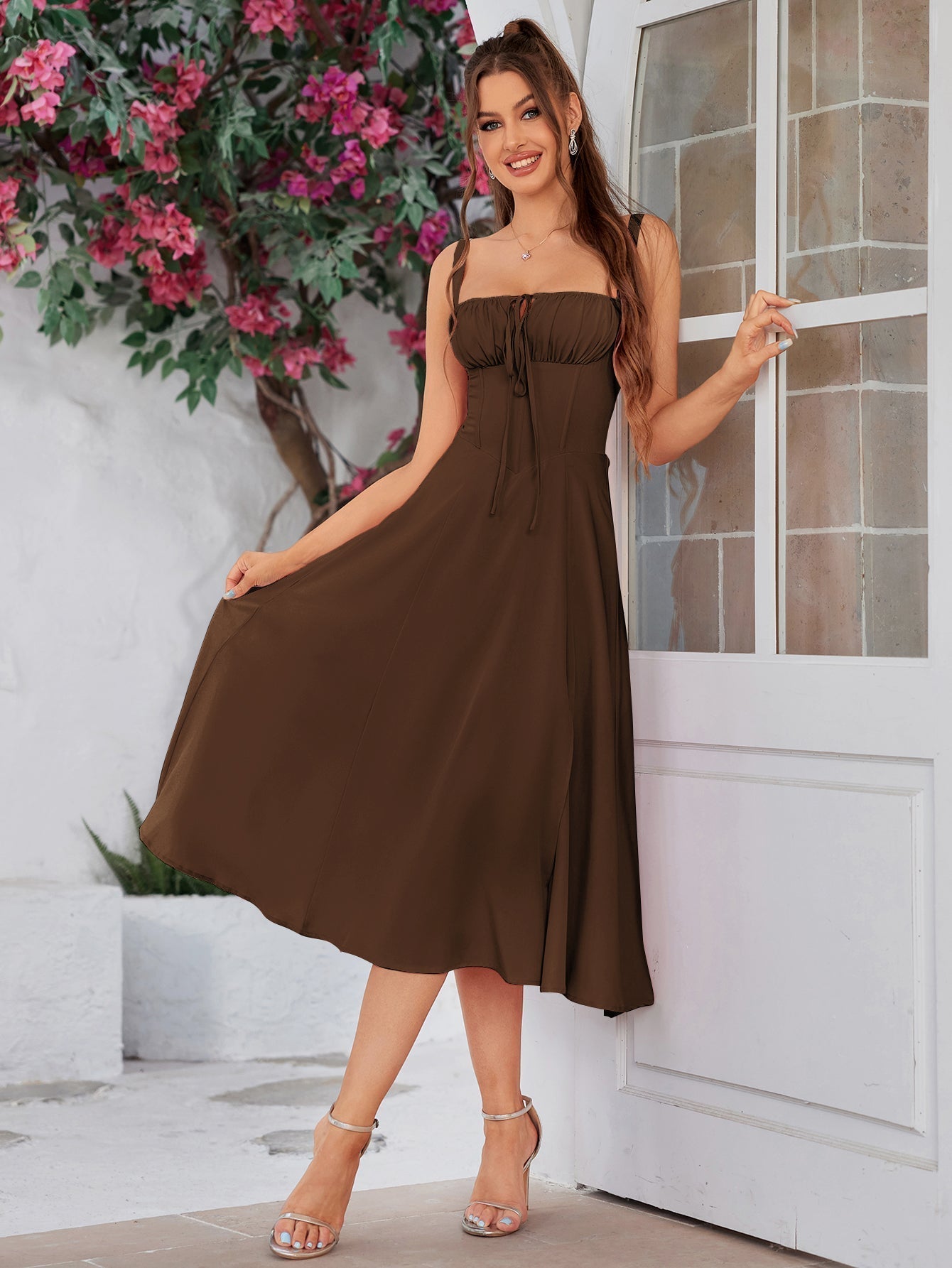 Nina | Classic Milkmaid Dress
