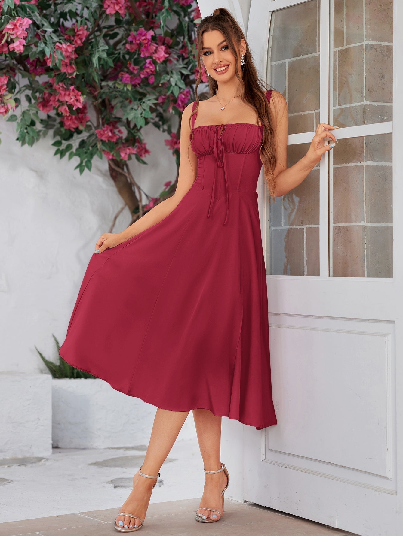 Nina | Classic Milkmaid Dress