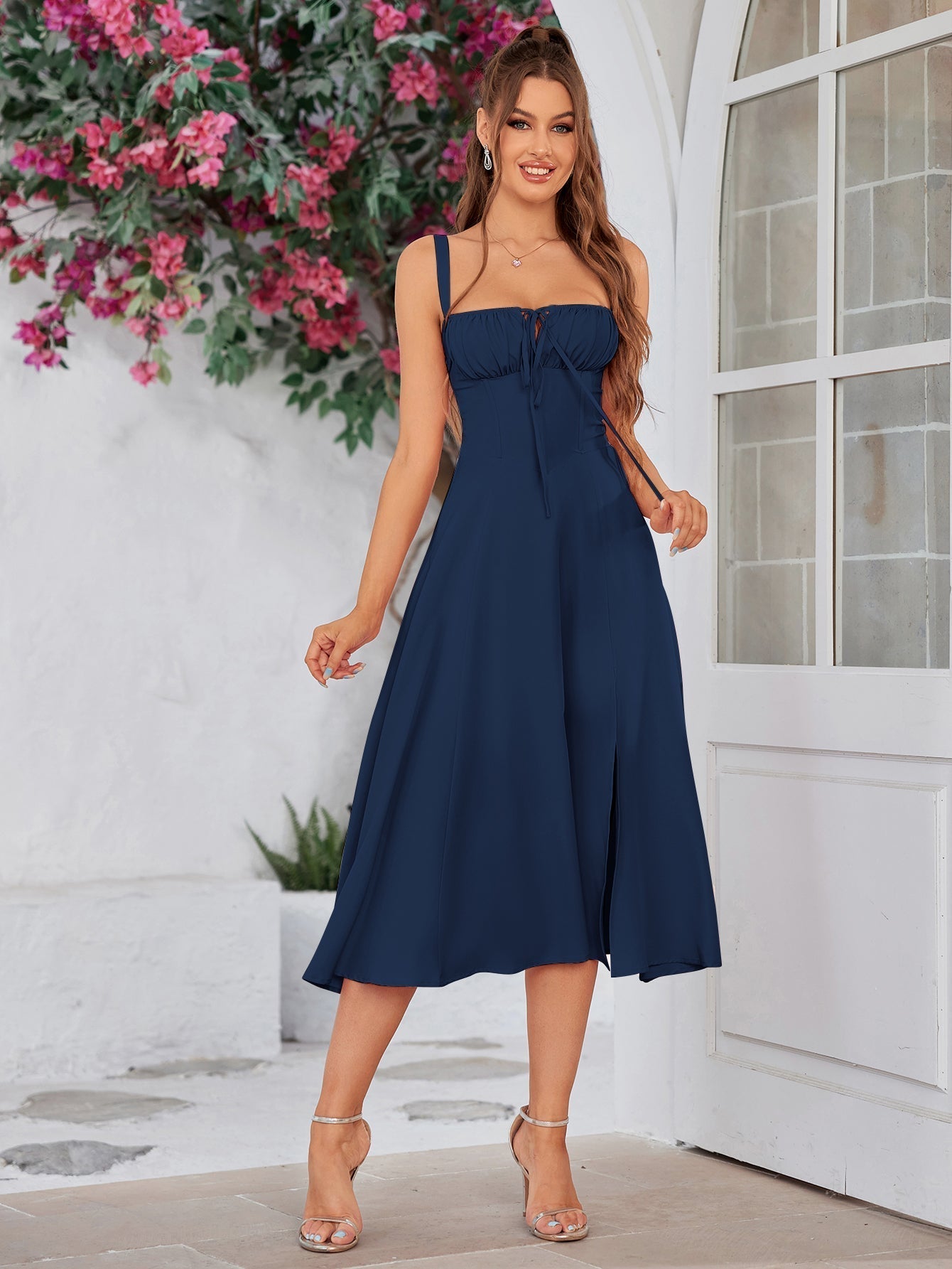 Nina | Classic Milkmaid Dress