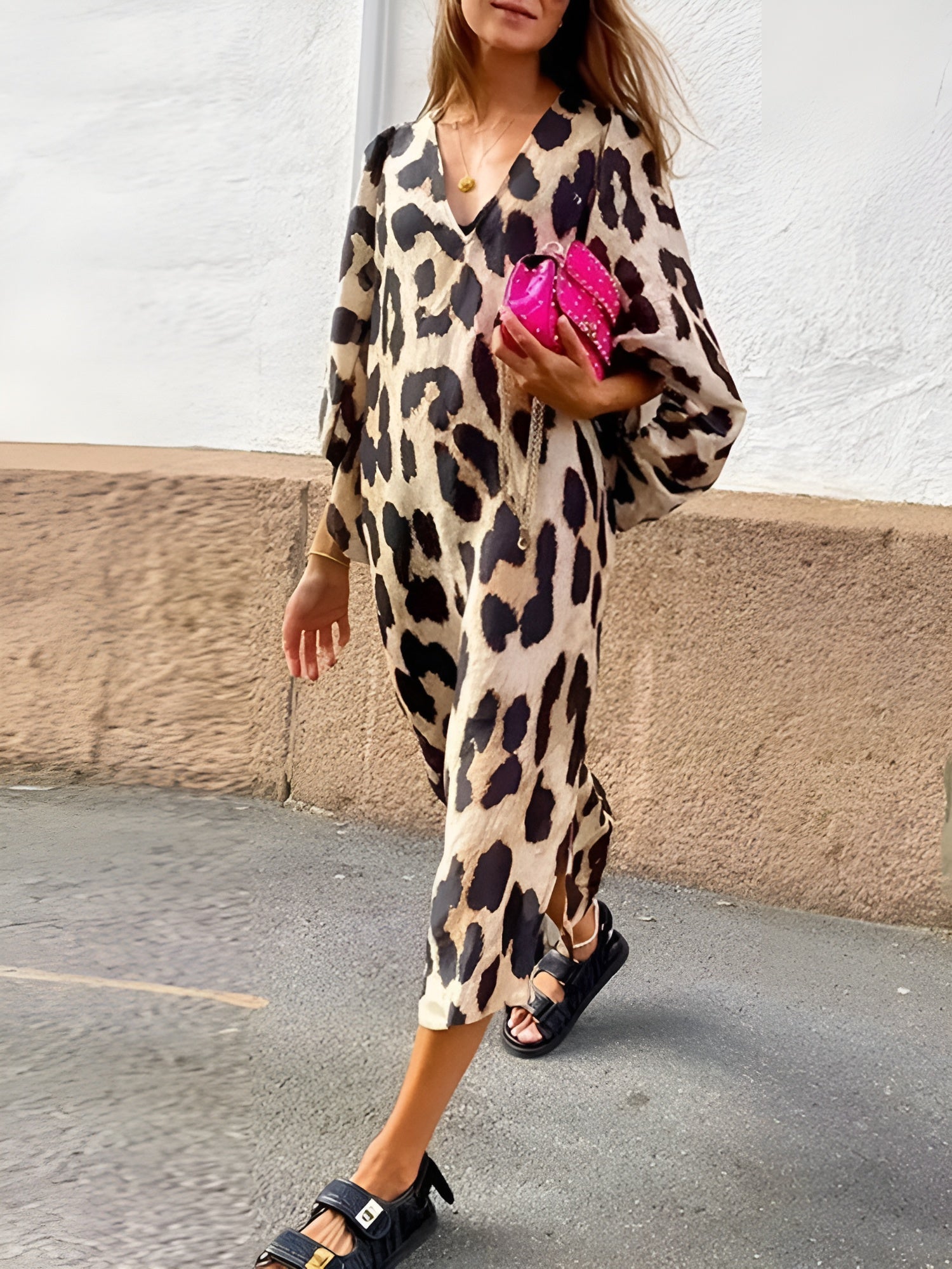 Silvie | Striking and Sophisticated Leopard Print Dress