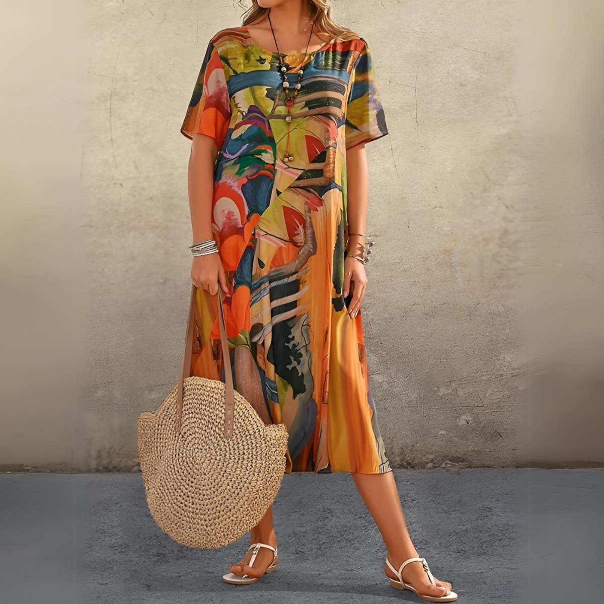 Joelle | Graceful Floral Maxi Dress