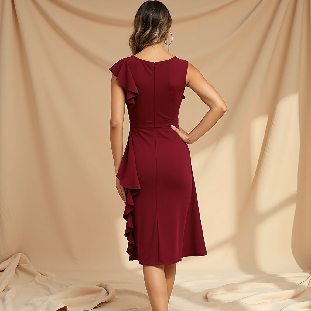 Juliette | Elegant Ruffled Formal Dress