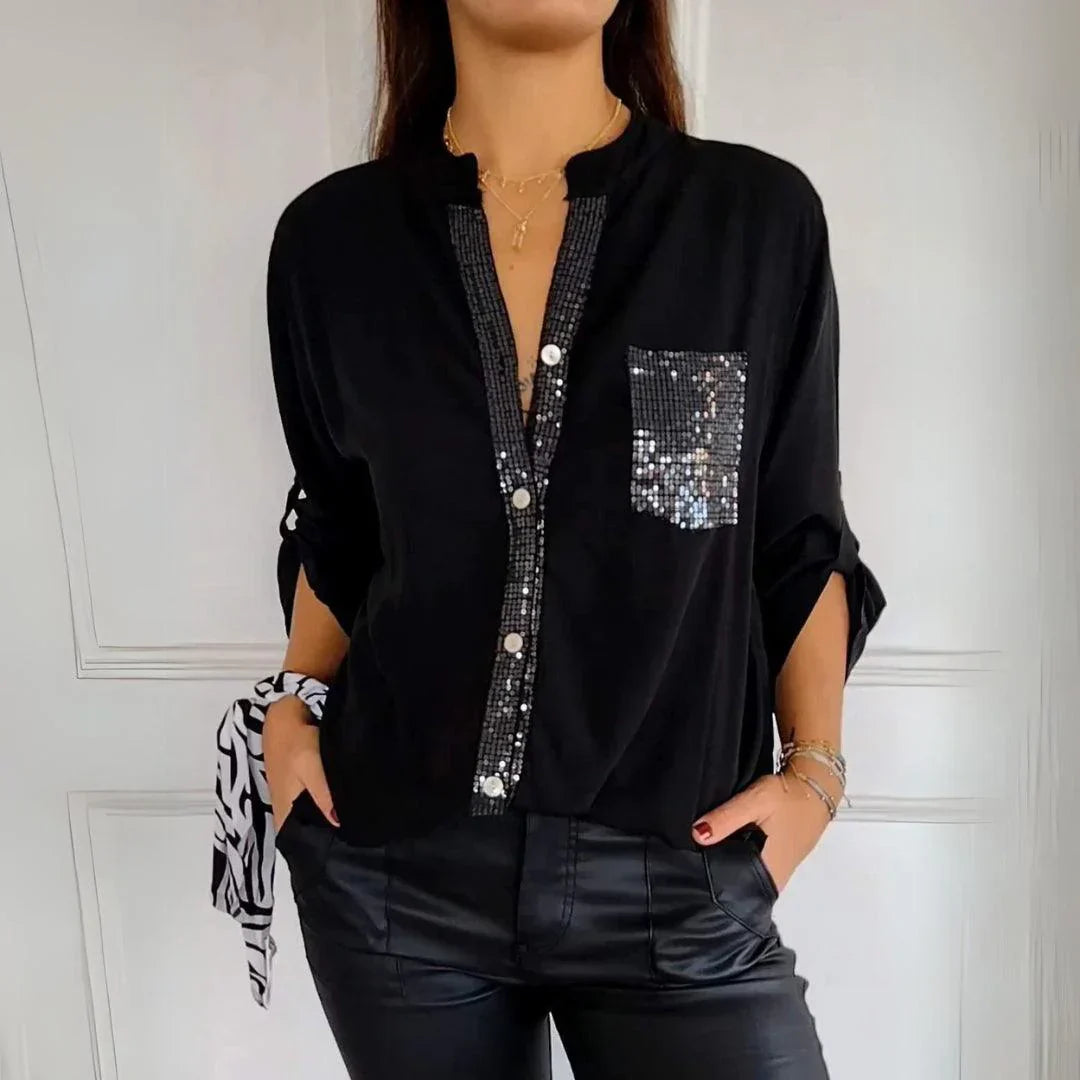 Alena | Chic Wrinkle-Resistant Blouse